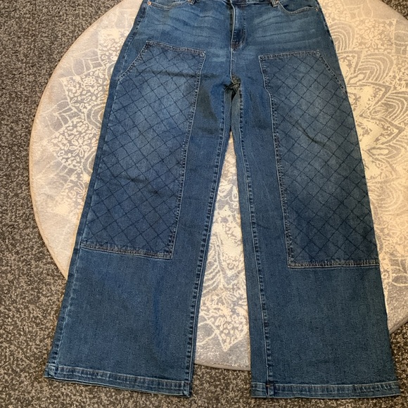 Denim Wide Leg Jumpsuit - Picture 4 of 4